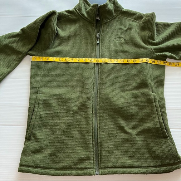 The North Face Vintage Windstopper Full Zip Fleece Size Medium Green Jacket - Picture 8 of 15